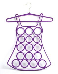  high quality plastic hanger velvet flocked for clothes style velvet skirt hanger with logo