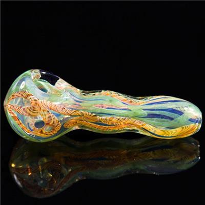 3.94 Inches Assorted Spoon Pipes Glass