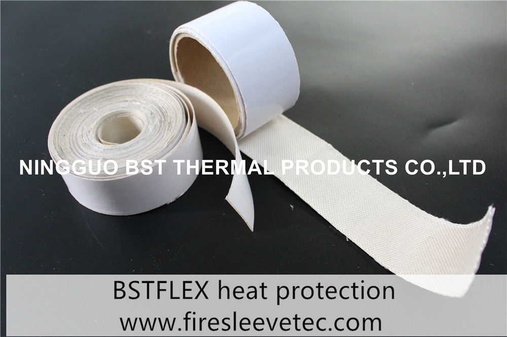 adhesive coating High Temperature Woven Silica Tape