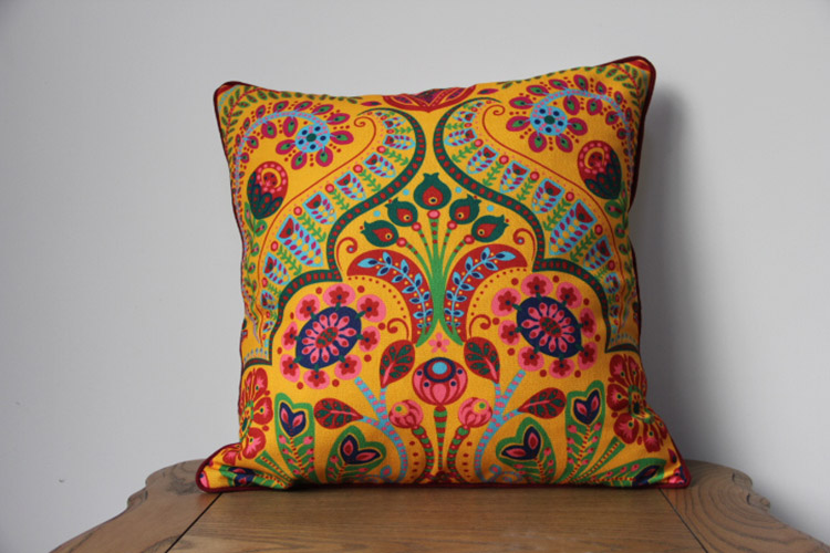 Digital Print Embroidery Jacquard cushion pillow case