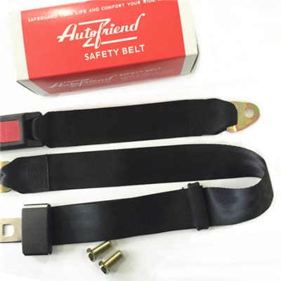 Non-standard Static 2 Point Car Safety Seat Belt
