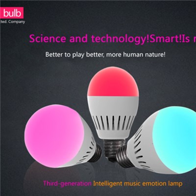 Lower Price Light Bulb Speaker With Bluetooth Light Bulb Speaker For 12pcs Color Light Beads