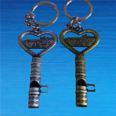 Antique Key Chain Metal Key Ring 3d Keychain