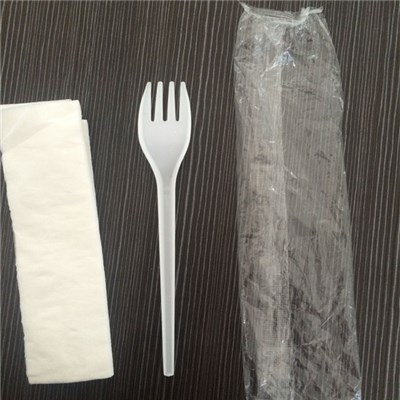 2 In 1 Disposable Cutlery Sets