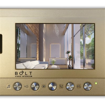 5 Inch Color LCD Screen 4-wire Handsfree Villa Video Door Phone Supporting 2 Outdoor Units And An Extra CCTV Camera M51