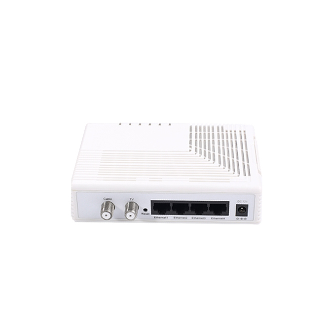 74 series EOC slave with 4 10/100M RJ45 ports