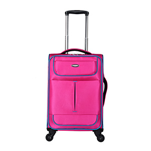 100% polyester fashional external waterproof luggage 