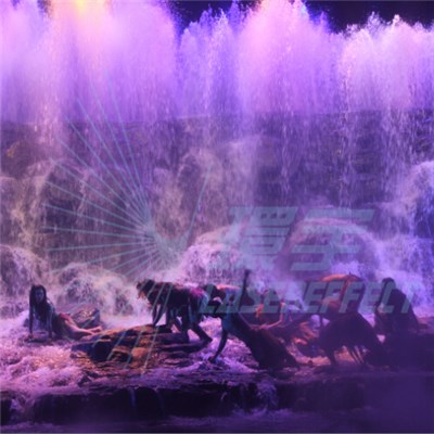 Indoor Water Show very cool show in the visual world