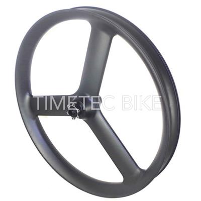 2016 New Design∣26er ∣Tri Spoke Wheels ∣Carbon Fiber Material ∣65mm Width 40mm Depth ∣Tubless Compatible Clincher ∣3K UD 12K ∣Fat Bike Wheels Chinese Wholesaler