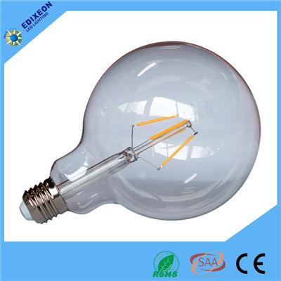 4W G125 Filament Lightbulb Type With Clear Or Amber Glass
