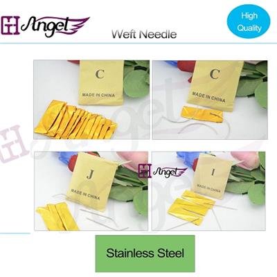 C/J/I Type Hair Weft Needles For Weaving/Sewing Curved Needles
