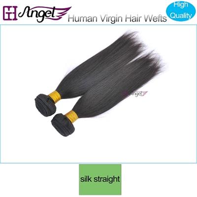 Real Human Hair Weave Bundles Unprocessed Straight Virgin Hair Wefts