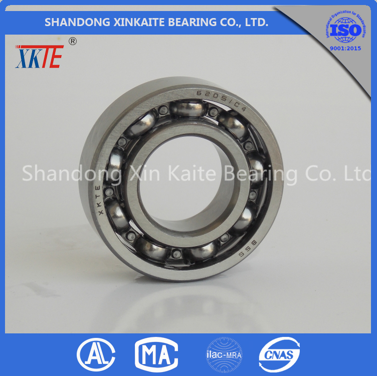 best sales XKTE brand 6205 deep groove ball Bearing for idler roller from china bearing manufacturer