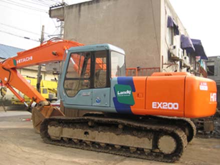 used hitachi ex200 excavator
