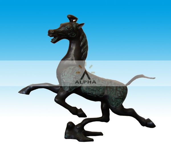 青铜/铸铜 动物雕塑