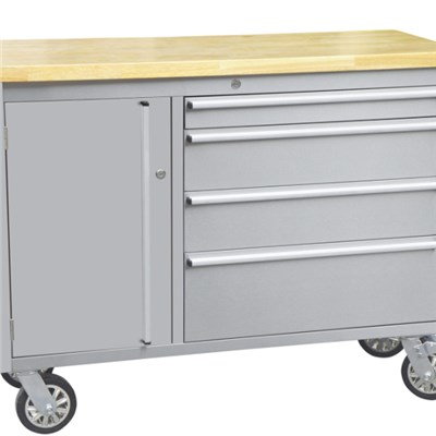 4 Drawer Stainless Steel Tool Cabinet