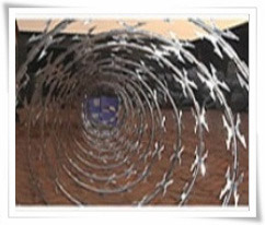 Колючая проволока ЕГОЗА из Китая / Razor barbed wire netting