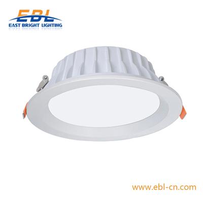 12W SMD LED Down Light With Milk White Diffuser 120 Degree Wide Beam Angle Anti glare Function