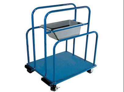 removable basket Steel construction Panel Carts