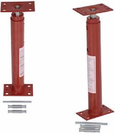 Telescopic style with removable pins Basement Floor Jacks