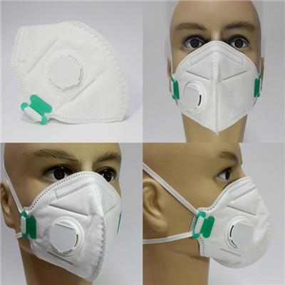 NIOSH Approved Flat Fold N95 Air Pollution Mask Respirator