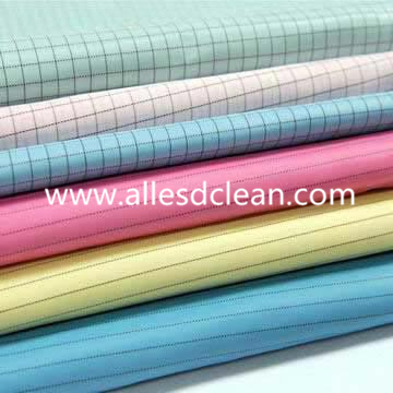 ESD Polyester and Cotton Fabric for Cleanroom Garments