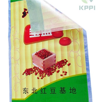 PP Woven Transparent Bags For Bean Cocoa Coffee Beans Packaging