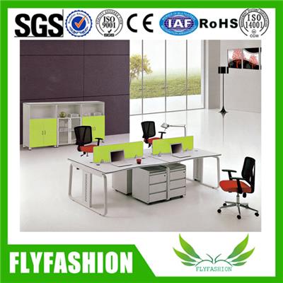 Newest Design 4 Person Office Furniture Staff Workstation