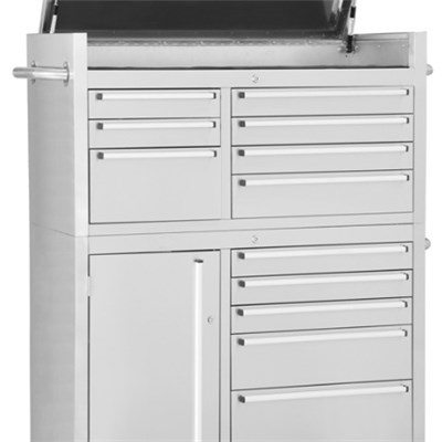 41 Inch Stainless Steel Tool Cabinet
