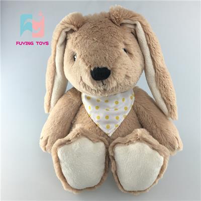 White Bunny Easter Stuffed Animal Toy