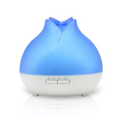Ultrasonic Humidifier Aromatherapy Diffuser 300ml Rose Plastic Green Office Air Mist