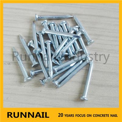 Galvanized Round Concrete Steel Nail For Clip Use, Accurate Diameter, Size Customized, Hot Sales
