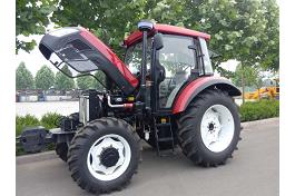 Farm Tractor With Front End Loader