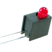 One Position 3mm Round Red Diffused Household LED Holder
