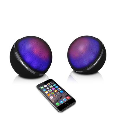 2016 Cool Technology 2-in-1 True Wireless LED Surround Sound Stereo Bluetooth Speakers