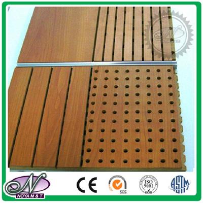 Fireproof Sound Absorbing MDF Tongue And Groove Perforated Acoustic Panels/Boards