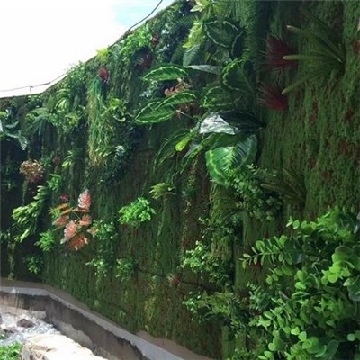 Cheap Artificial Synthetic Plastic Green Moss Wall For Decoration