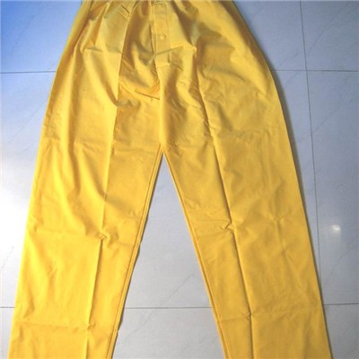 YJ-6001 Waterproof PVC Rain Suit Yellow Raincoats Rain Jackets For Men Women