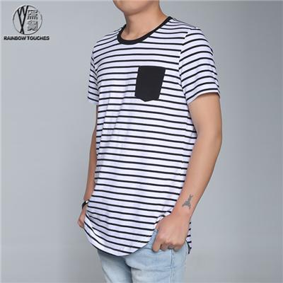 O-neck Stripe T-shirt
