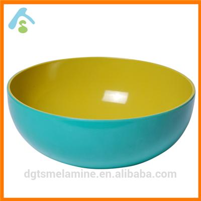 Double Walled Melamine Round Serving Bowl