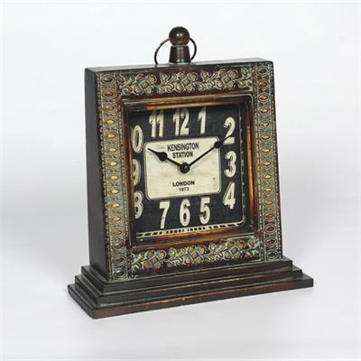 Decorative Metal Table Clocks