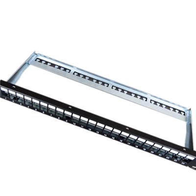 FTP Blank Patch Panel 24 Port With Back Bar CL