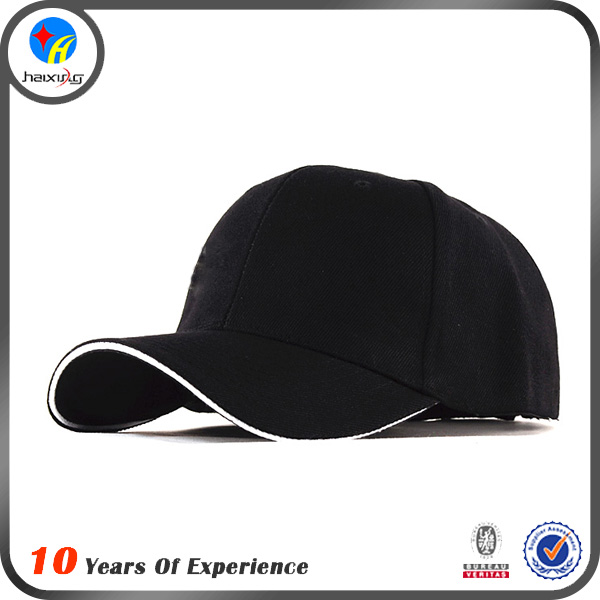 China Supplier Custom 6 Panel Hat Blank Baseball Hat