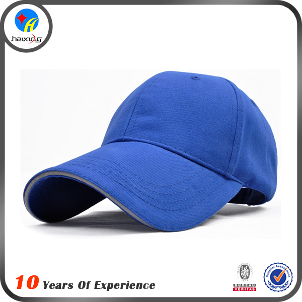 China Supplier Custom 6 Panel Hat Blank Baseball Hat