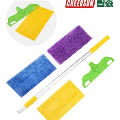 Best Household Cleaning Solution Long Handle Floor Microfiber Broom Mop