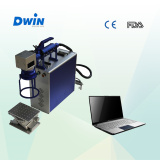 Portable fiber laser marking machine, 110x110mm, for metal, nonmetal marking 