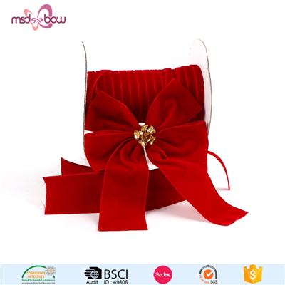 Decorative Velvet Ribbon For Bows/Pure Handmade Velvet Ribbon Bows