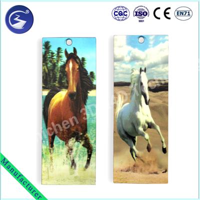 3D Horse Zodiac Bookmark, 3D bookmark with Chinese Zodiac horse
