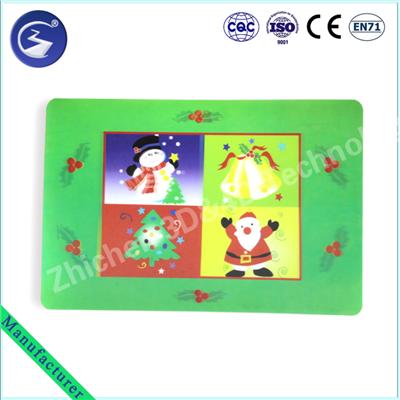 3D Christmas Style Placemat,3D Festival Placemat for Western countries