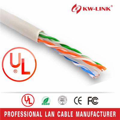 High Quality 23AWG 0.57mm Cat6 UTP CCA Ethernet Cable